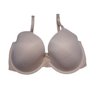 PINK Victoria's Secret Wear Everywhere T-shirt Lightly Lined Bra Sz 34DD Nude